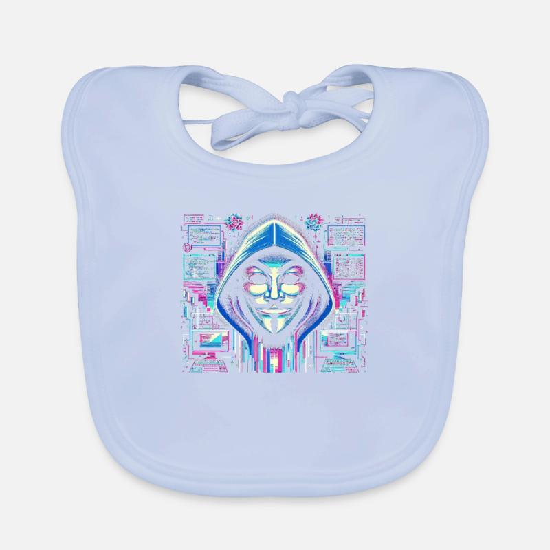 Programmierer Informatiker Hacker Baby Bio-Lätzchen