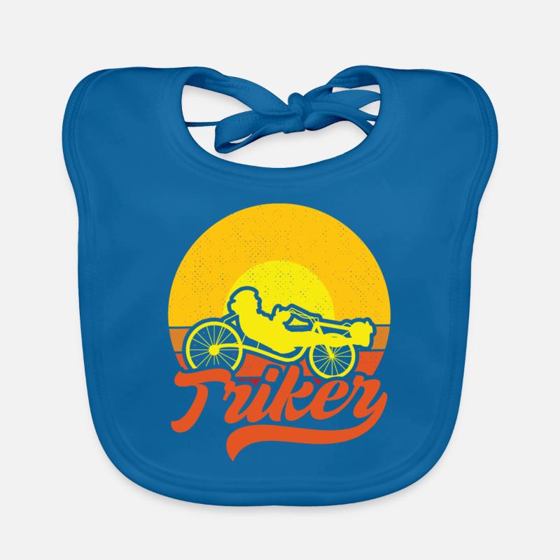 Triker Vélo inclinable décontracté Tricycle couché Bavoir bio Bébé