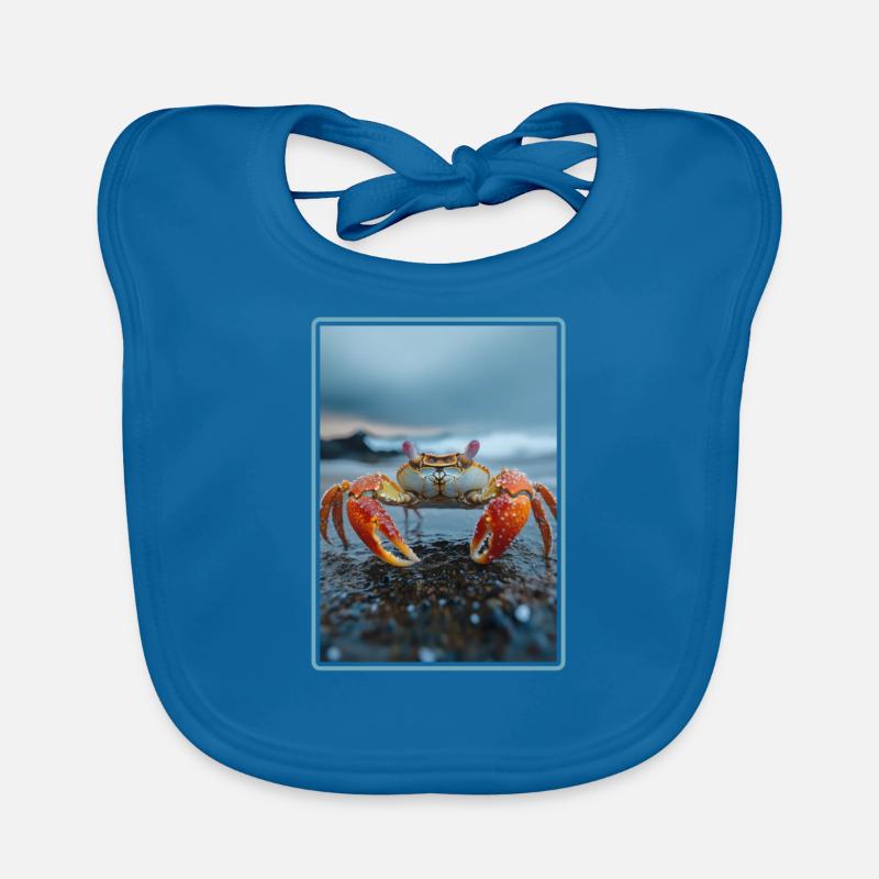 Crabe Crabe Bavoir bio Bébé