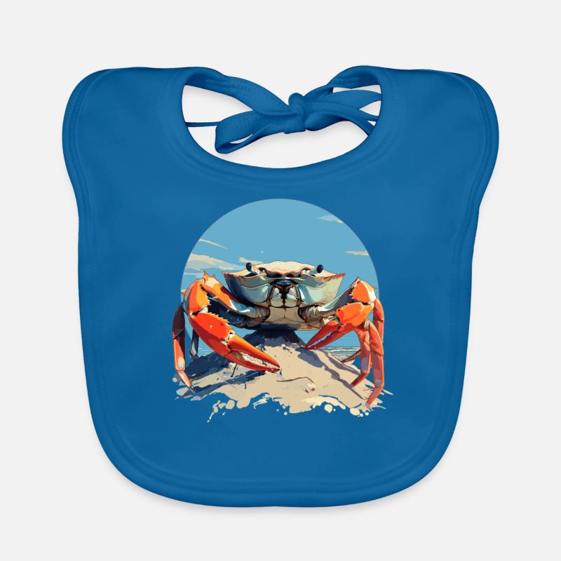 Crabe Crabe Bavoir bio Bébé