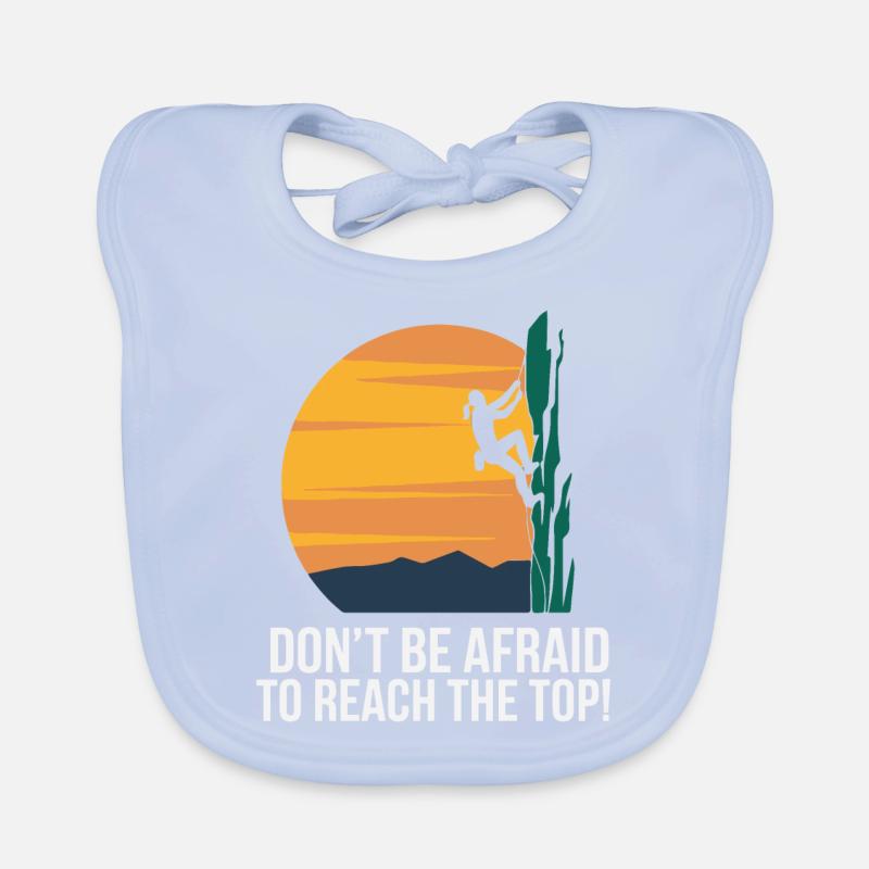 CLIMBING Organic Baby Bibs