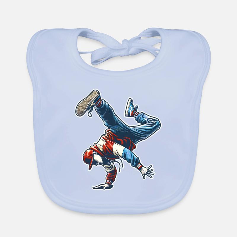 Breakdance Hagesmække af økologisk bomuld