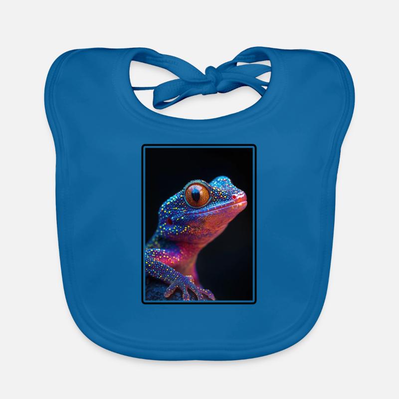 Geckos Gecko Organic Baby Bibs