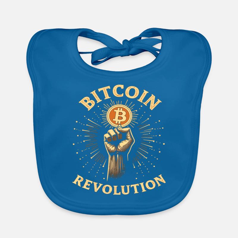 Révolution Bitcoin Bavoir bio Bébé