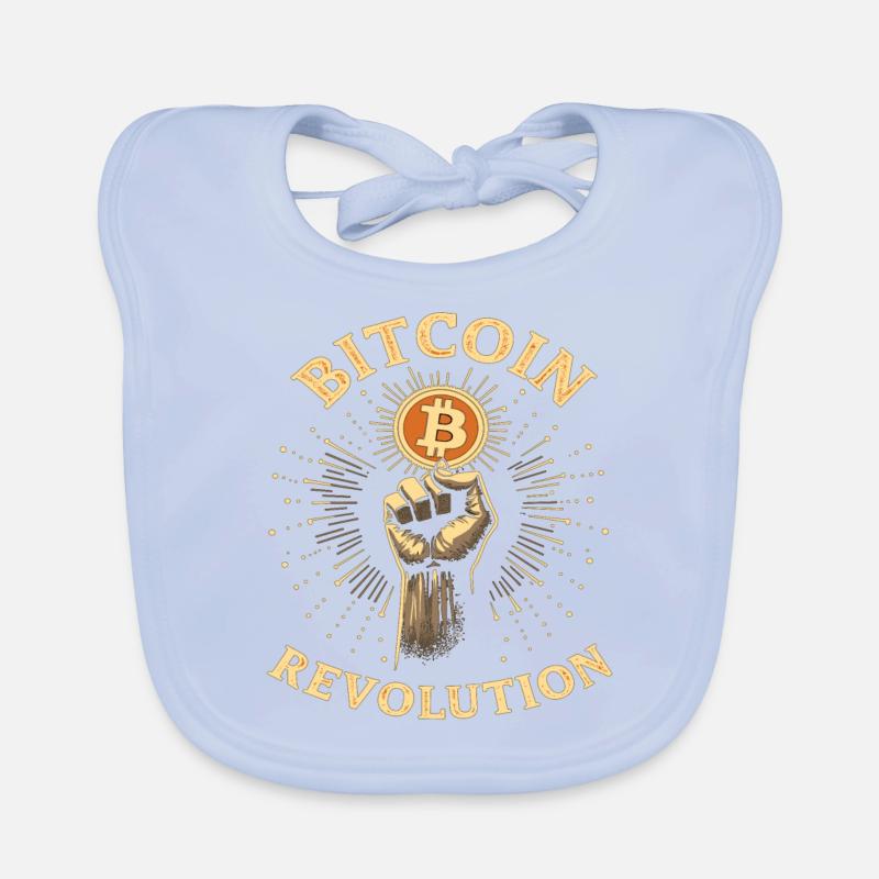 Révolution Bitcoin Bavoir bio Bébé