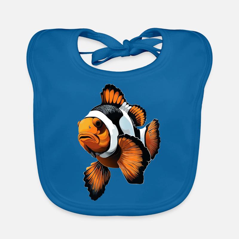 Clownfisch Baby Bio-Lätzchen