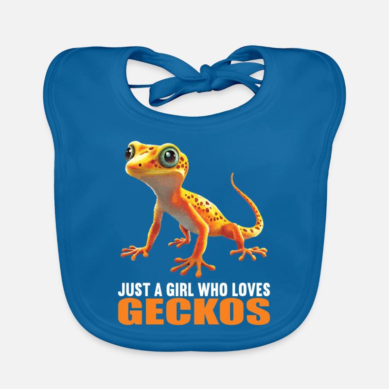 Geckos Gecko Organic Baby Bibs