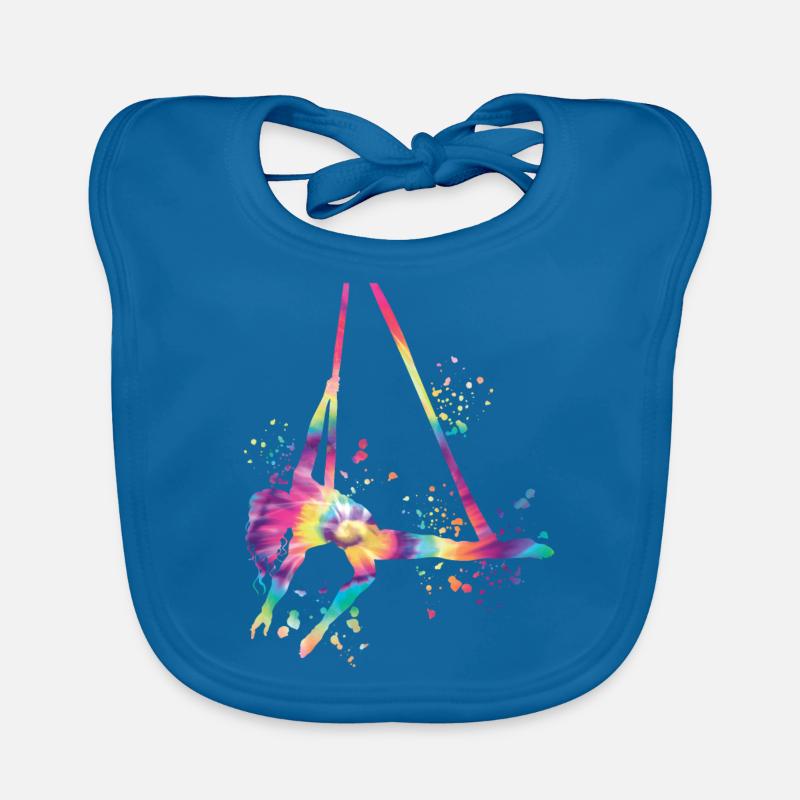 Vertical Cloth Aerial Acrobatics Aerial Silk Organic Baby Bibs