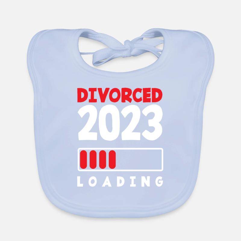 Geschieden 2023 Loading Scheidung Baby Bio-Lätzchen