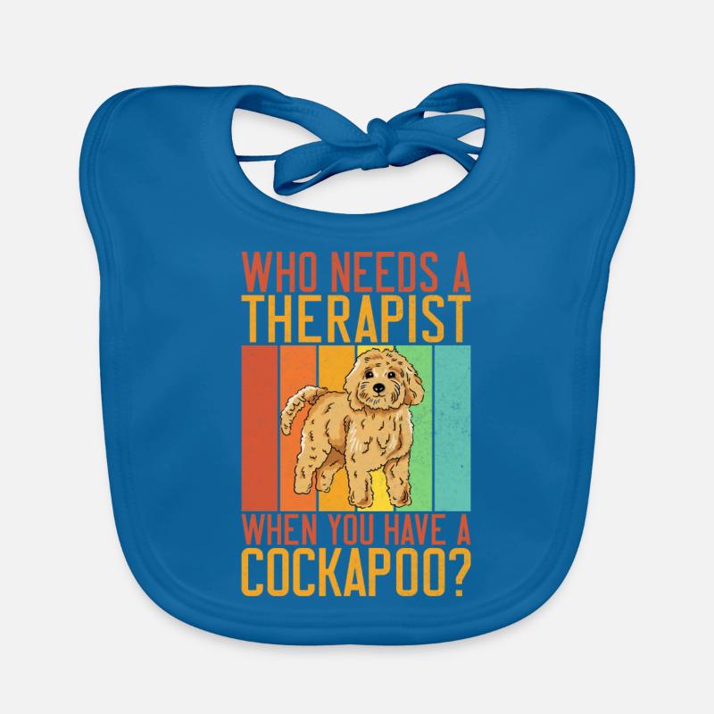 Cadeaux Cockapoo Bavoir bio Bébé