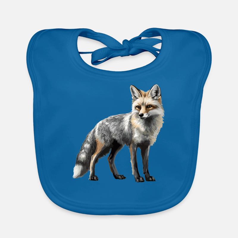 Graufüchse Graufuchs Baby Bio-Lätzchen