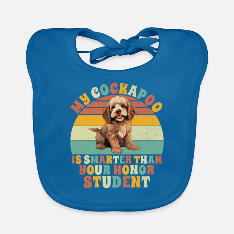 Cadeaux Cockapoo Bavoir bio Bébé