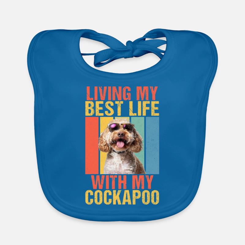 Cockapoo Gifts Baby Bio-Lätzchen