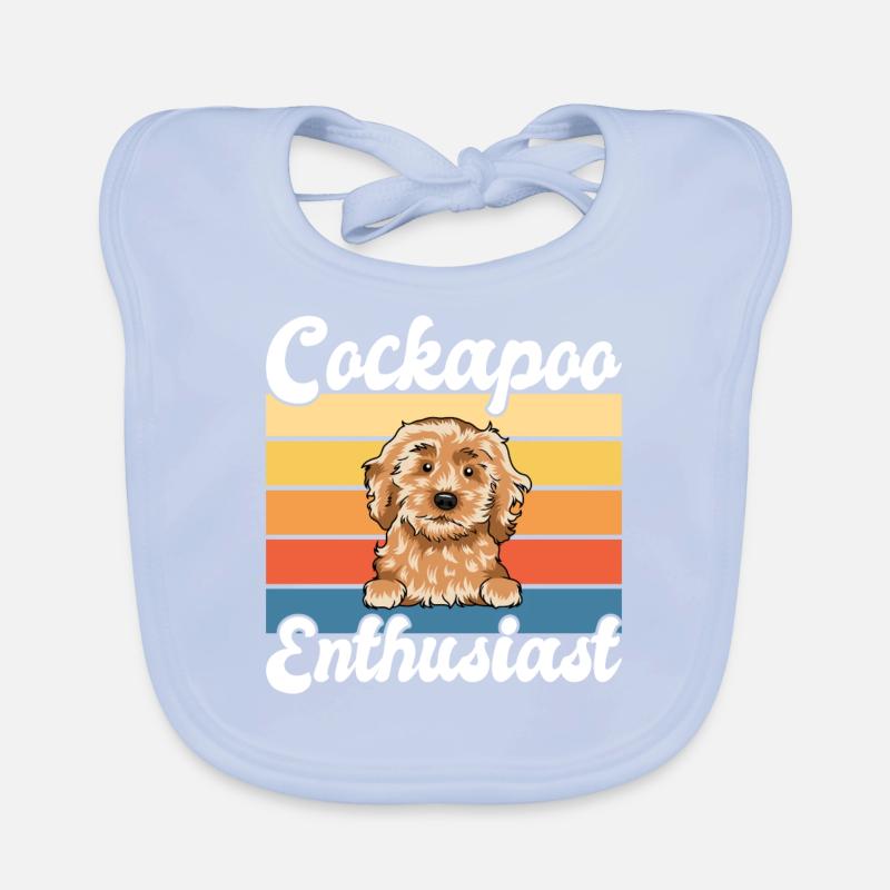 Cockapoo Gifts Baby Bio-Lätzchen
