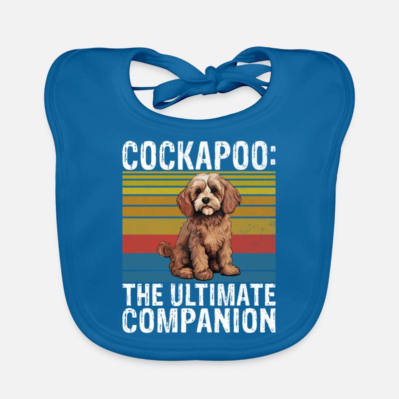 Cadeaux Cockapoo Bavoir bio Bébé
