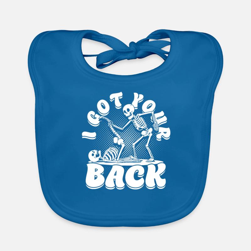 Chiropractor Physical Therapist I Got Your Back Organic Baby Bibs