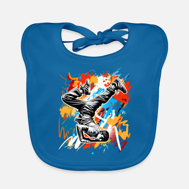 Breakdance Hagesmække af økologisk bomuld