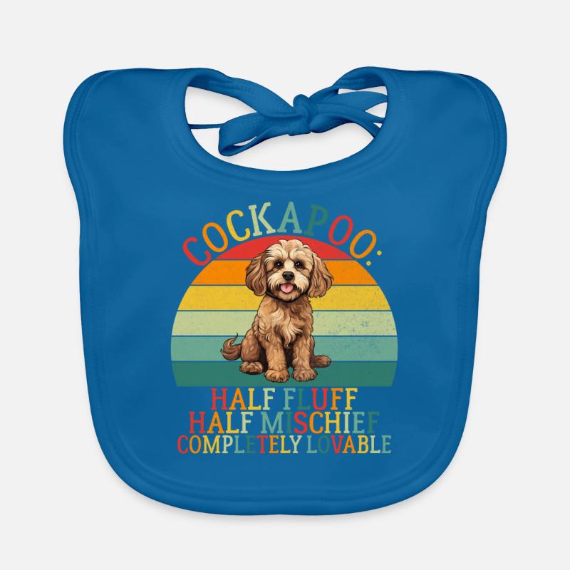 Cadeaux Cockapoo Bavoir bio Bébé