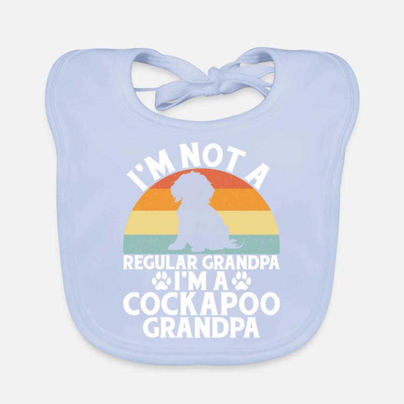 Cadeaux Cockapoo Bavoir bio Bébé