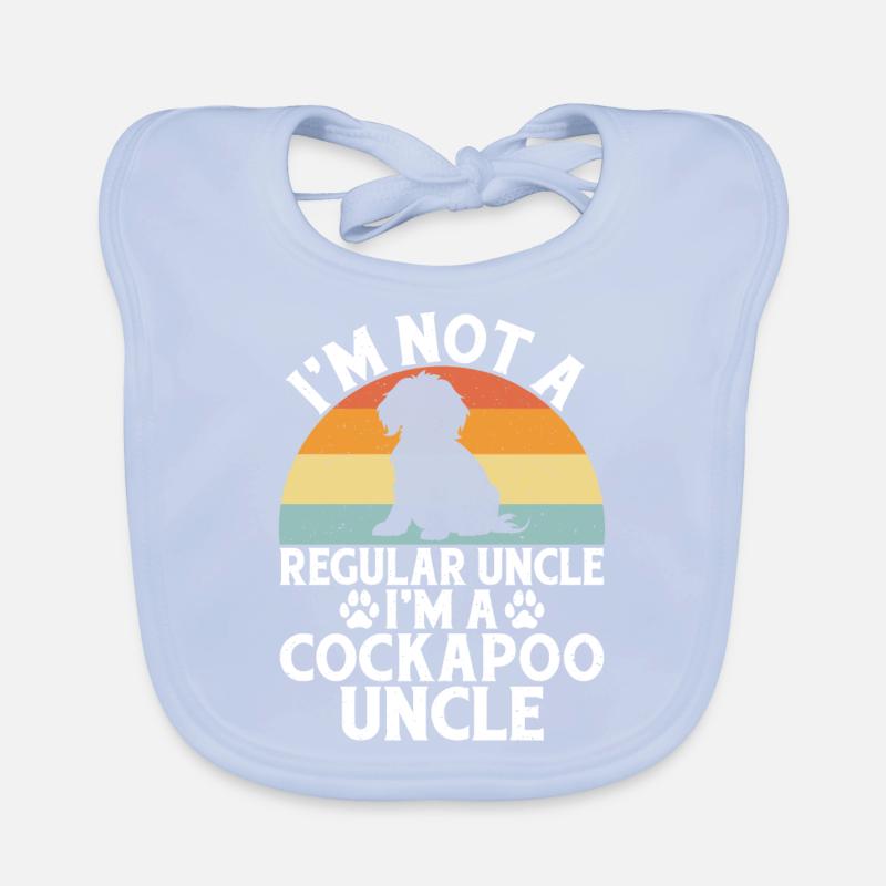 Cadeaux Cockapoo Bavoir bio Bébé