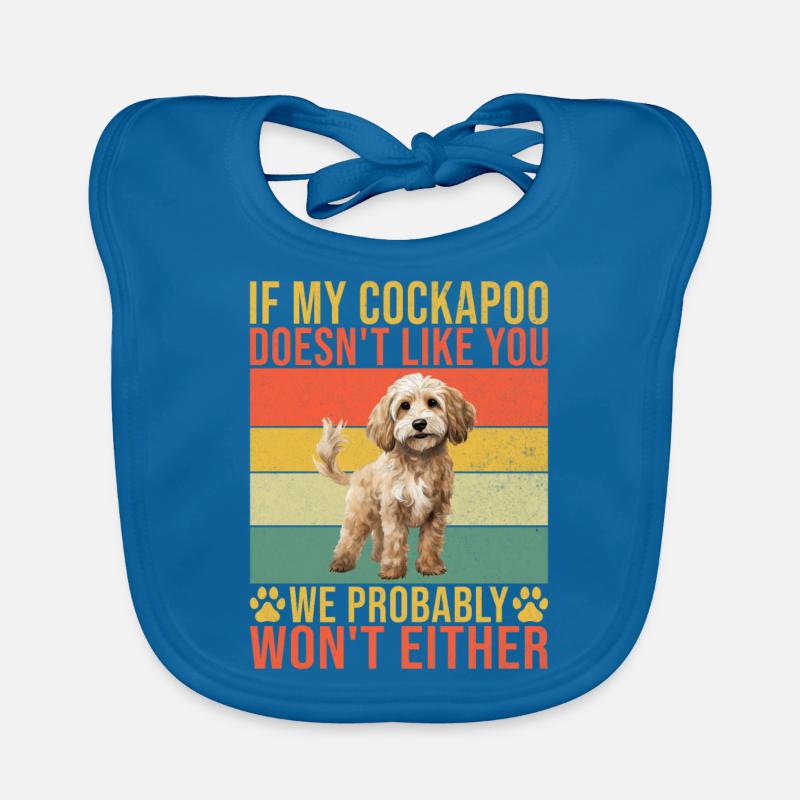 Cadeaux Cockapoo Bavoir bio Bébé