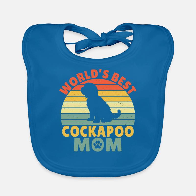 Cadeaux Cockapoo Bavoir bio Bébé