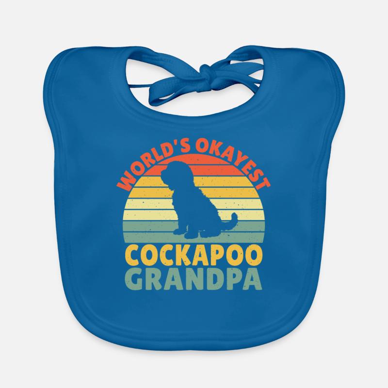Cadeaux Cockapoo Bavoir bio Bébé