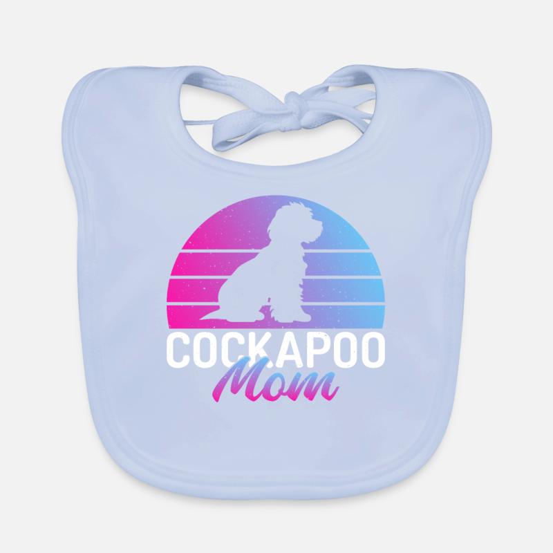 Cadeaux Cockapoo Bavoir bio Bébé