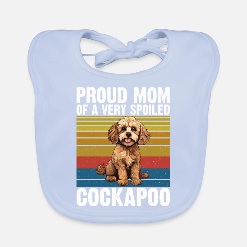 Cadeaux Cockapoo Bavoir bio Bébé