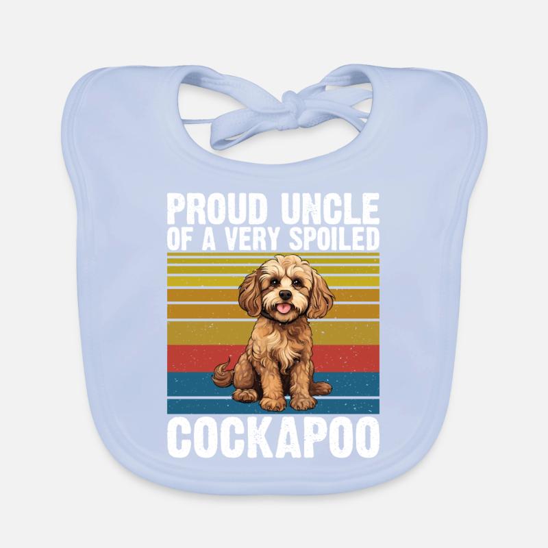 Cadeaux Cockapoo Bavoir bio Bébé