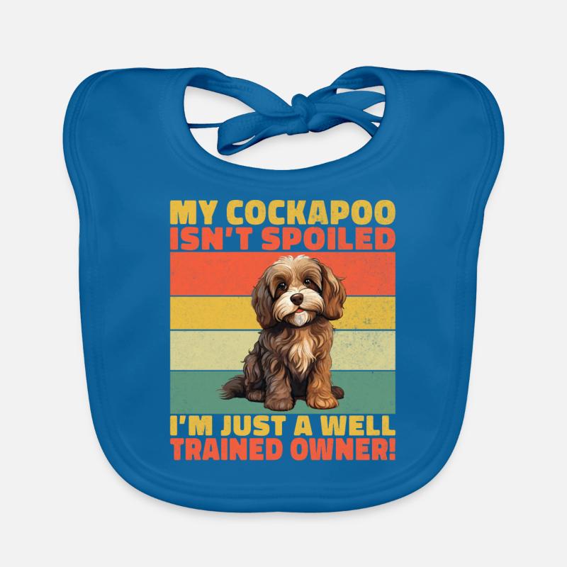 Cadeaux Cockapoo Bavoir bio Bébé