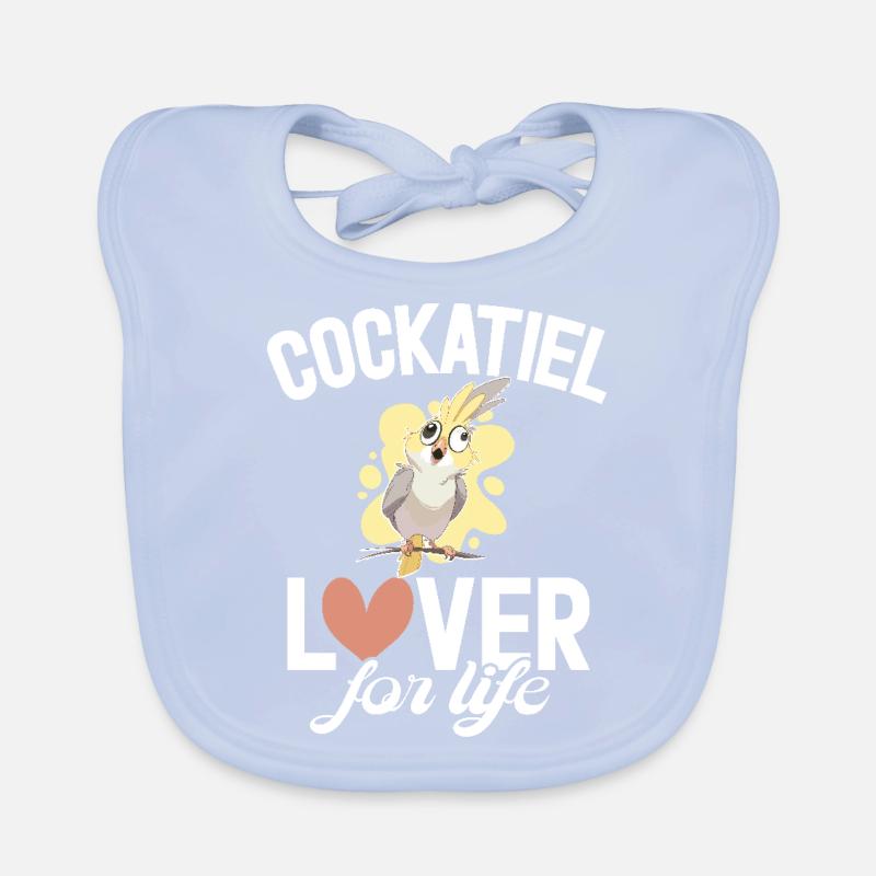 Cadeaux de calopsitte Bavoir bio Bébé