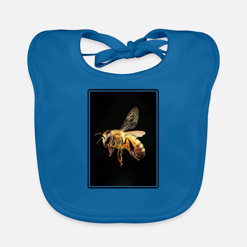 Bees Bee Organic Baby Bibs