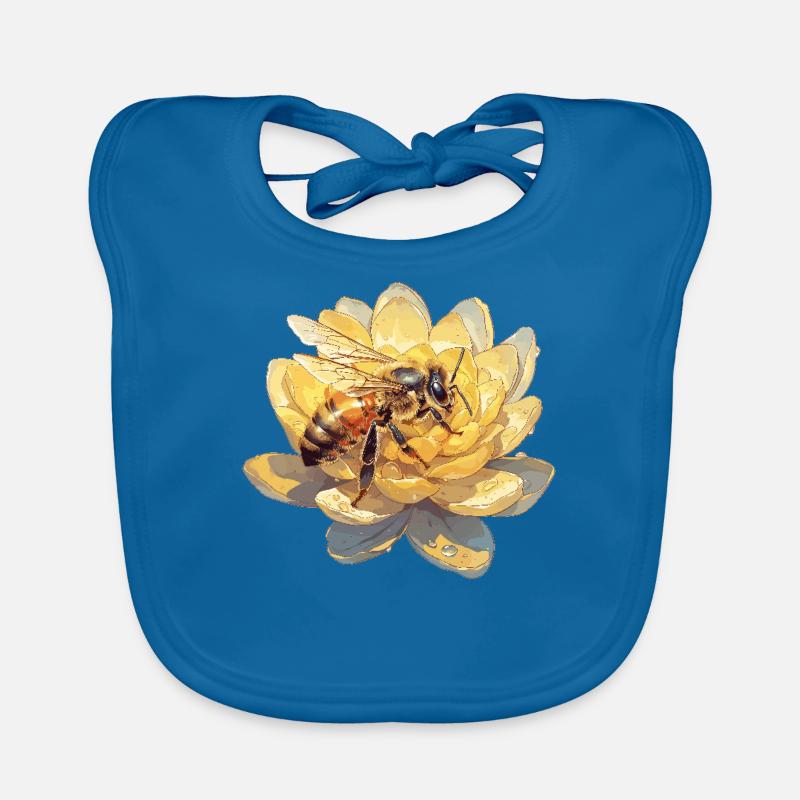 Bees Bee Organic Baby Bibs