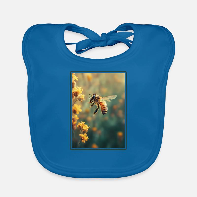 Bees Bee Organic Baby Bibs