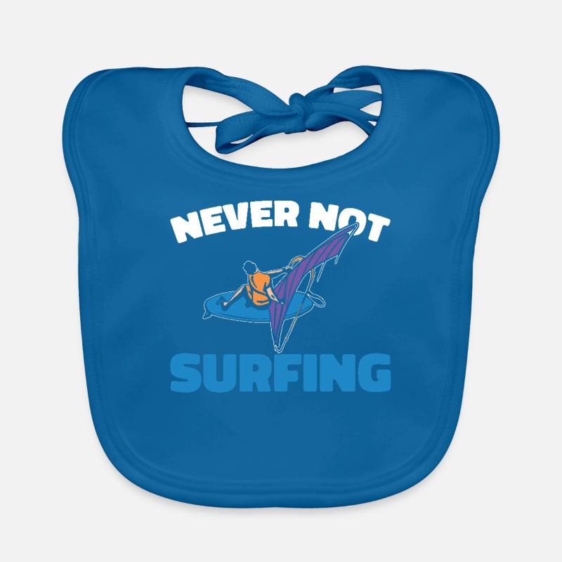 Windsurfen Windsurfer Baby Bio-Lätzchen