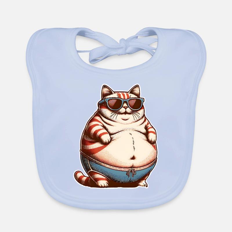 Fat Cat Organic Baby Bibs