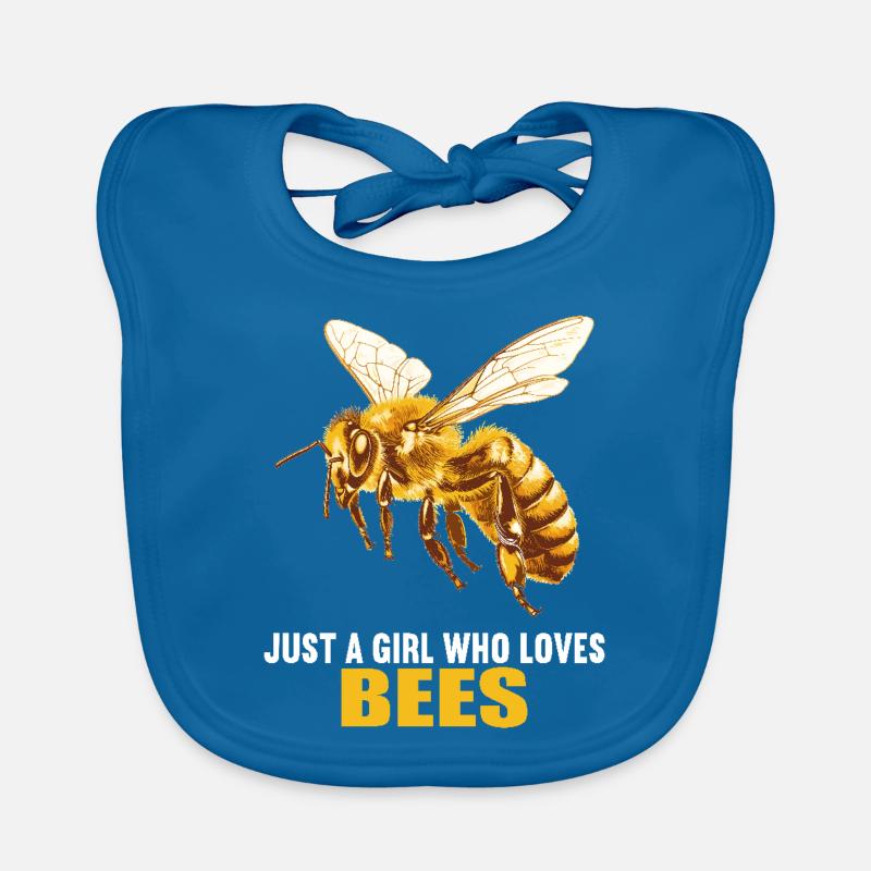 Bees Bee Organic Baby Bibs