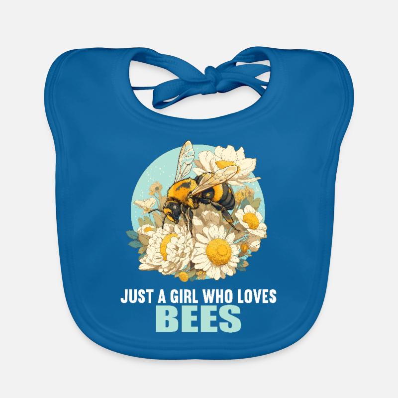 Bees Bee Organic Baby Bibs
