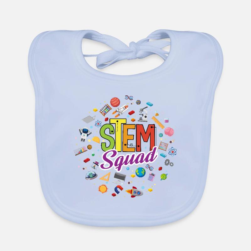 Stem Squad Special Education Sped Teacher Baby Bio-Lätzchen