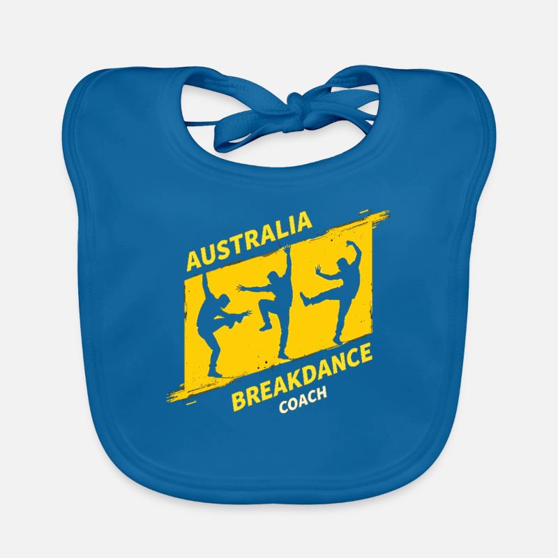 Motif Breakdance Coach – Tenue de danseuse avec style Bavoir bio Bébé