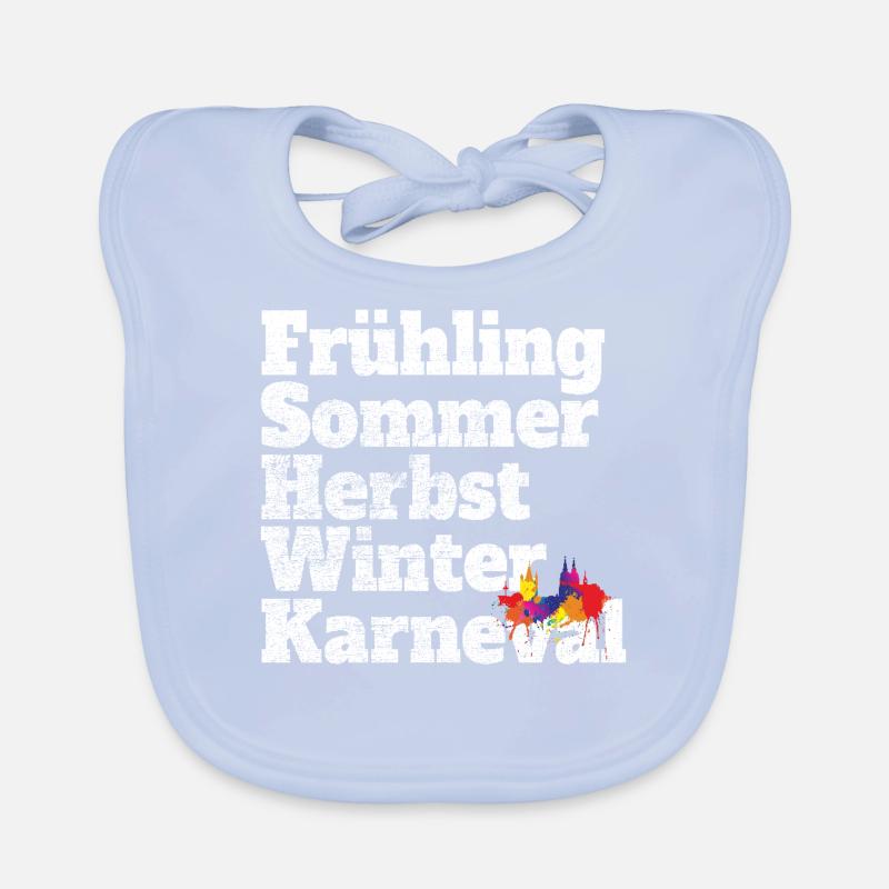 Carnaval Cinquième saison Kölsch Fastelovend Cologne Bavoir bio Bébé