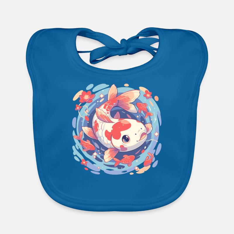 Koi Koi Carp Organic Baby Bibs