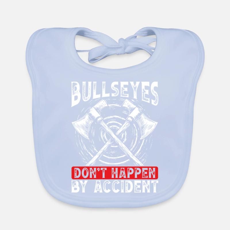 Axt Werfen Axt Werfer Axe Throwing Baby Bio-Lätzchen