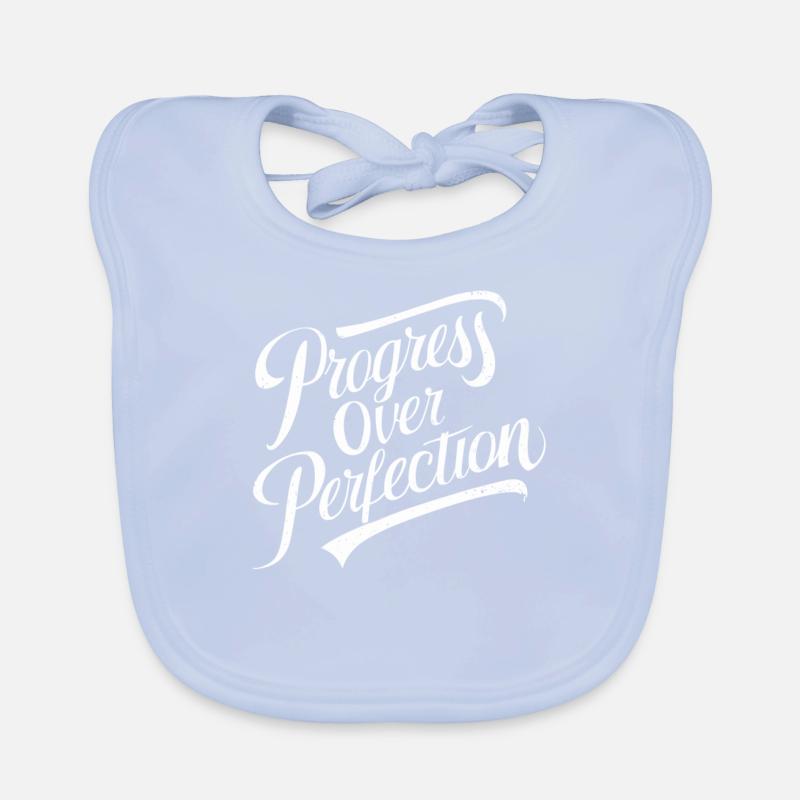 Le progrès plutôt que la perfection Motivation Bavoir bio Bébé