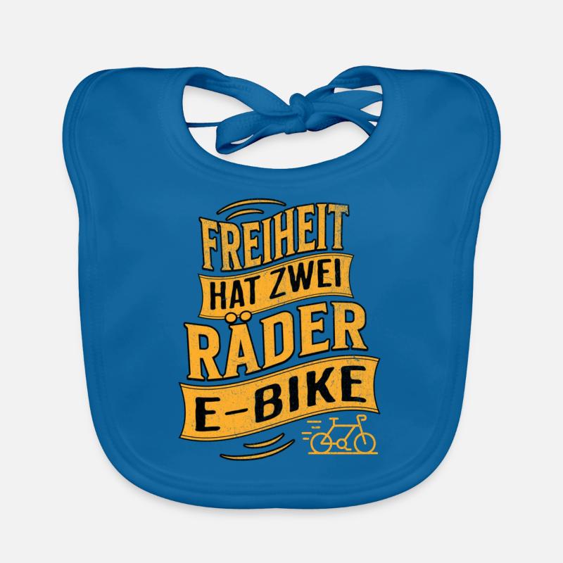 E-Bike E-Biker Organic Baby Bibs