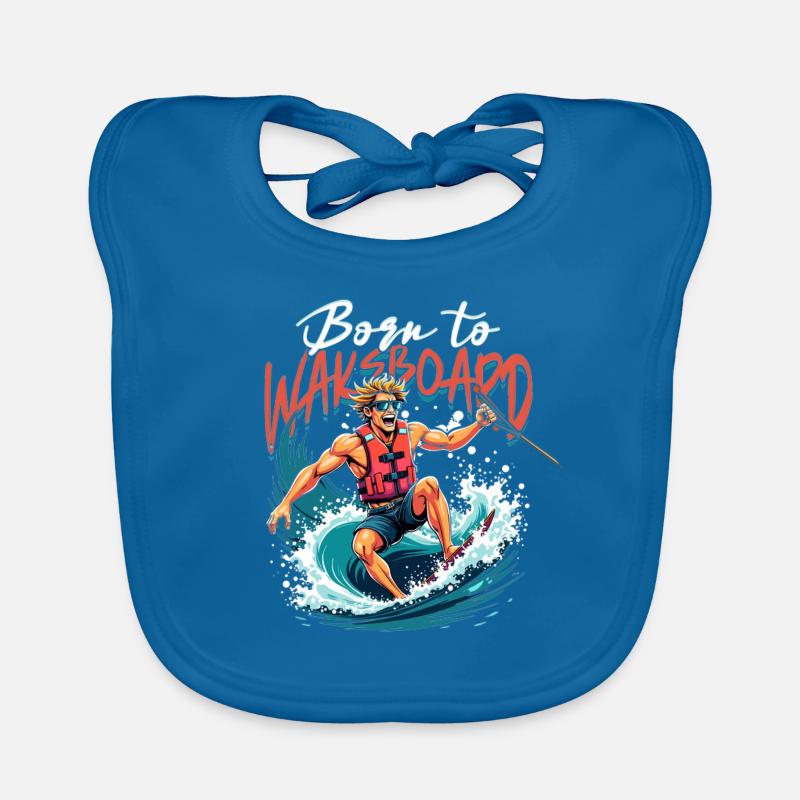 Wakeboarding Born To Wakeboard Bavoir bio Bébé