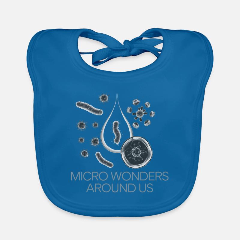 MICROSCOPIC ORGANISM Organic Baby Bibs