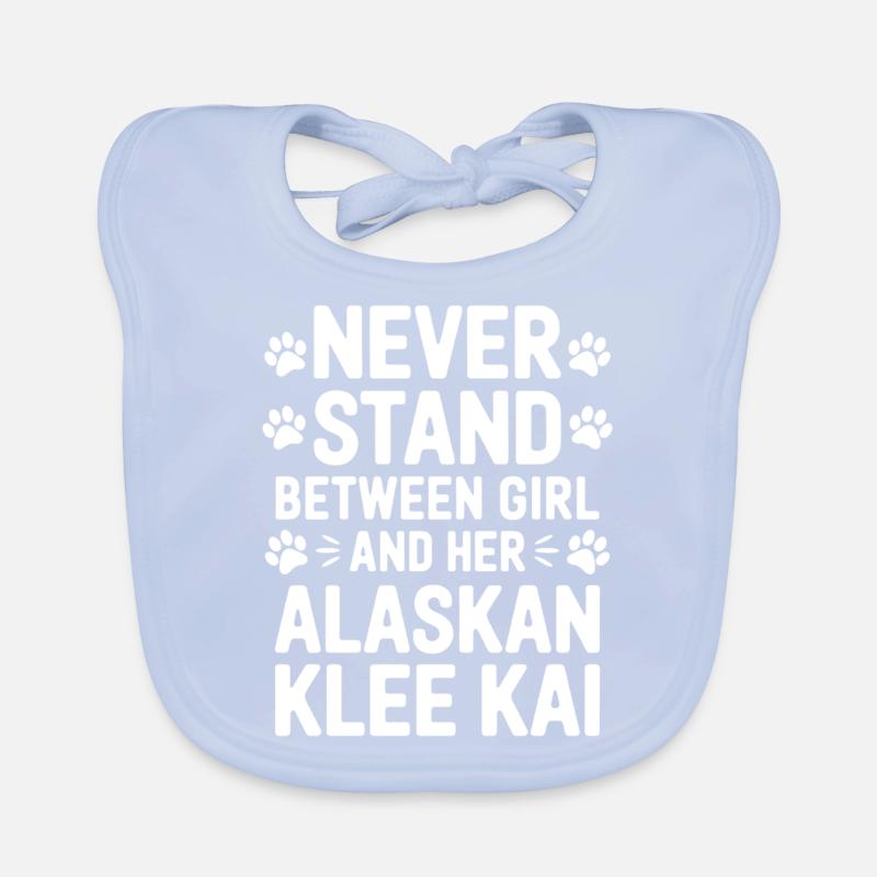 Alaskan Klee Kai Spruch Alaskan Klee Kai Geschenk Baby Bio-Lätzchen