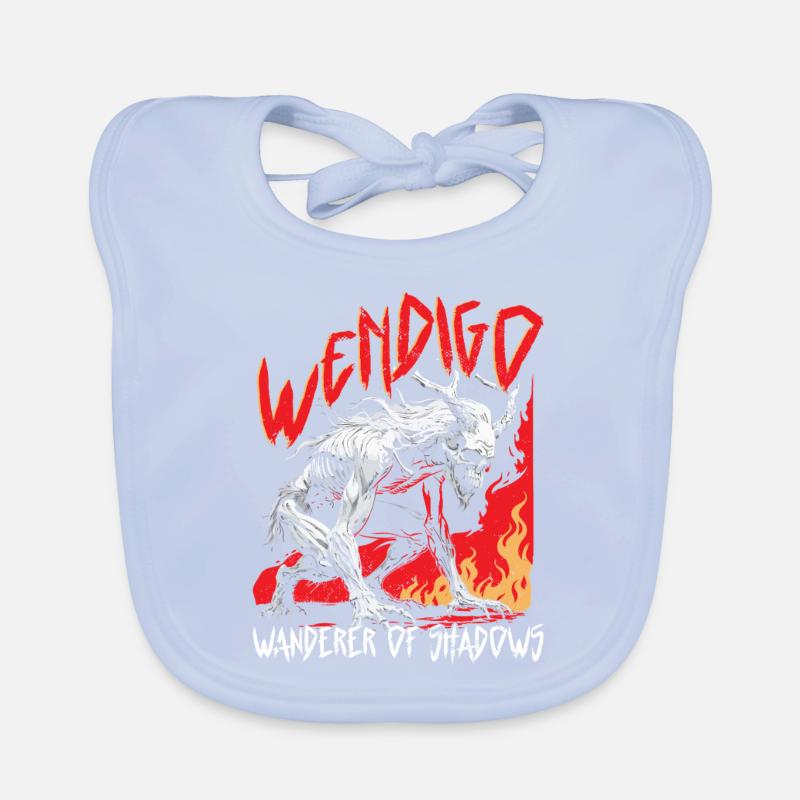 Wendigo Kryptide Cryptid Baby Bio-Lätzchen